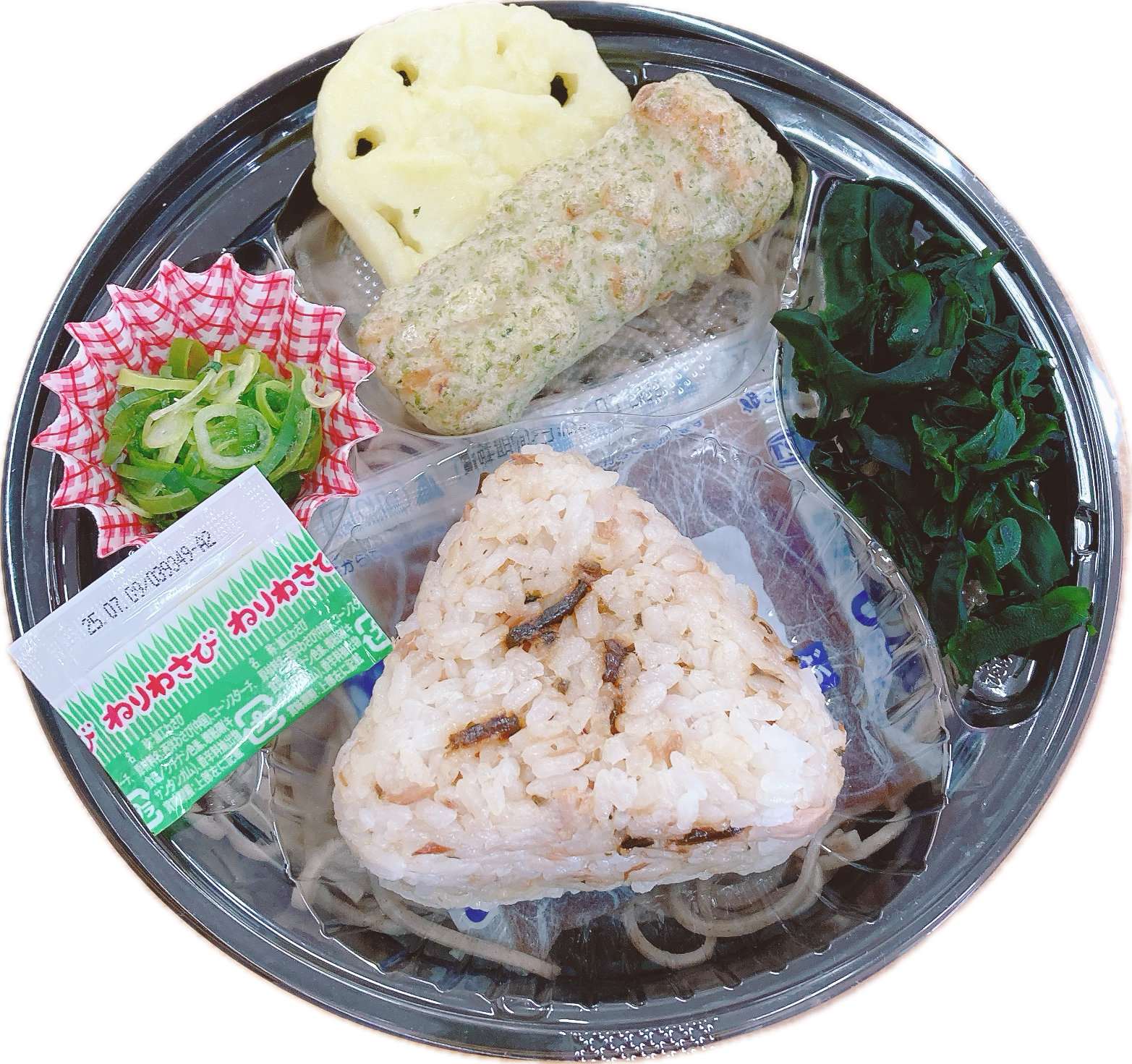 つるりん(そば&おにぎり弁当) 550円