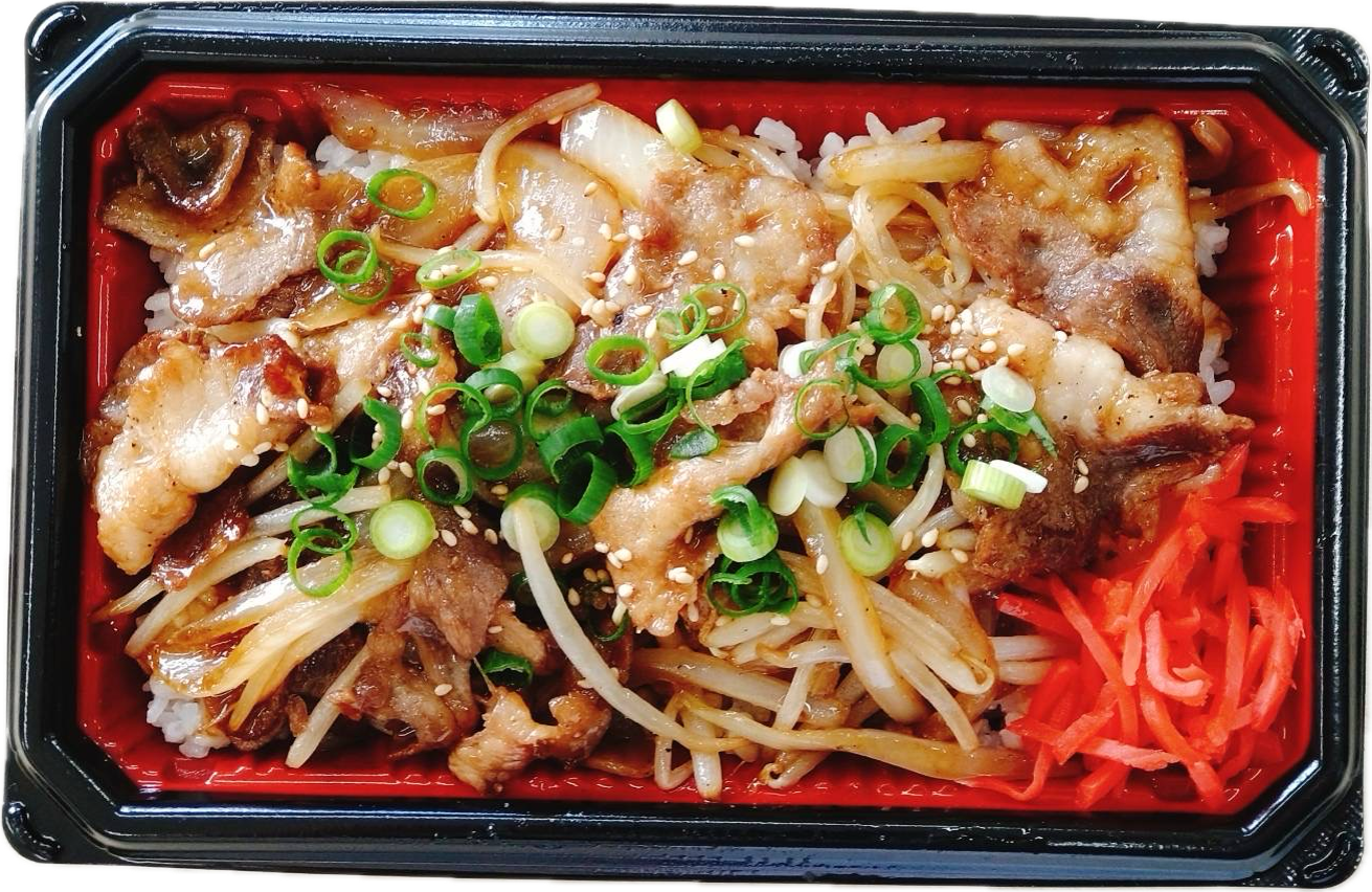 ③昔ながらの焼肉丼　６５０円
