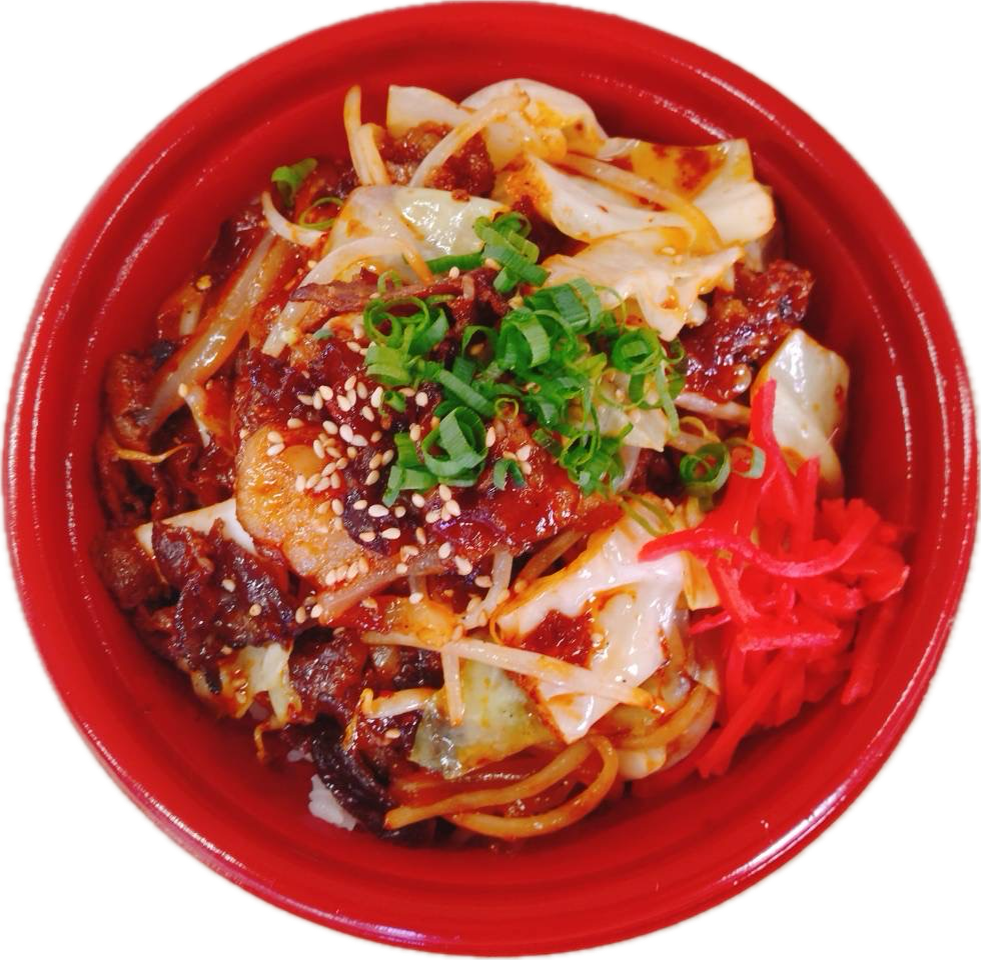 牛肉スタミナ炒め丼 650円