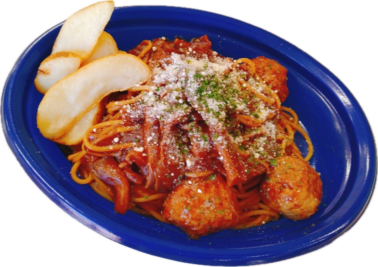 ミートボールスパゲッティ 600円