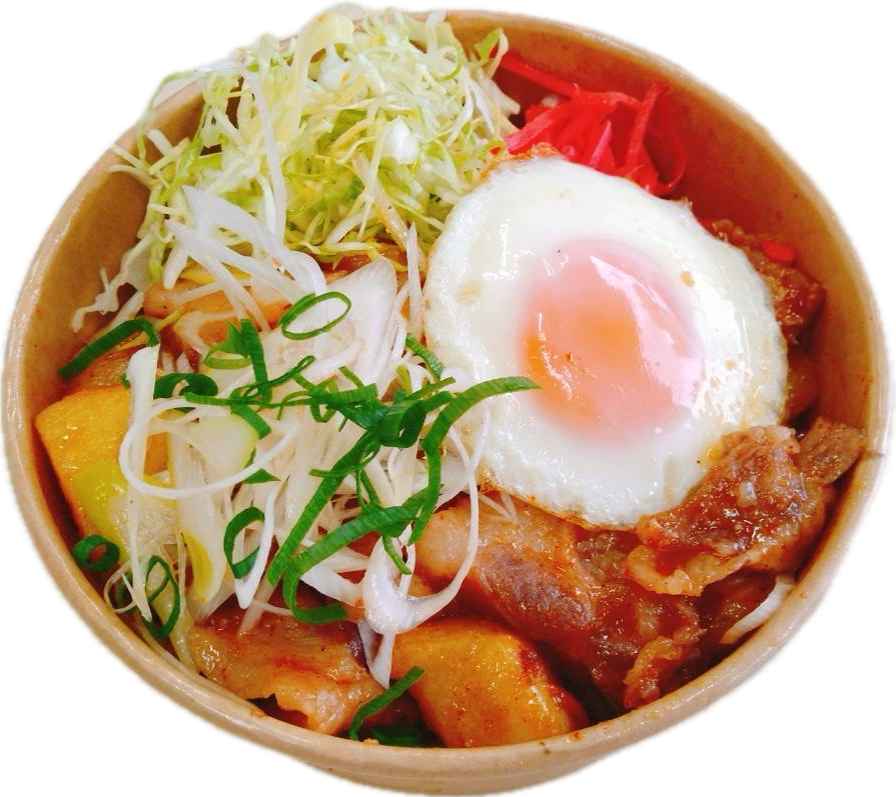 キムチ焼き豚丼　７００円