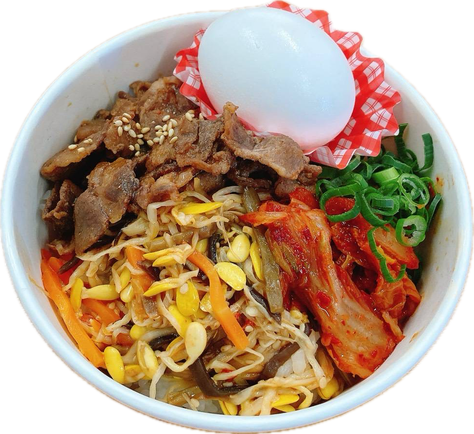 旨辛キムチビビンバ丼　６５０円