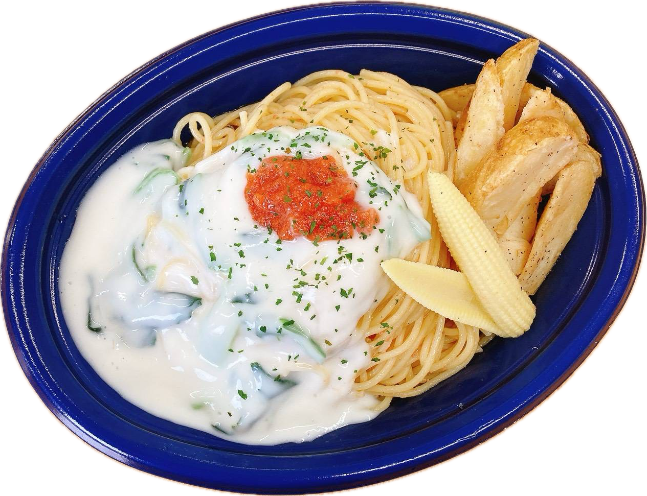 冷製明太子クリームパスタ　６５０円