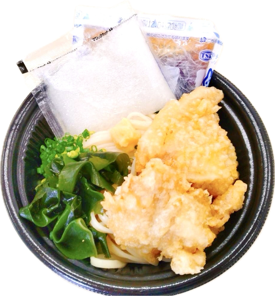 鶏天おろしぶっかけうどん　６５０円